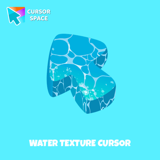 Water Texture cursor arrow cursor